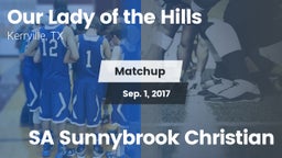 Matchup: Our Lady of the Hill vs. SA Sunnybrook Christian 2017