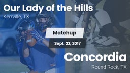 Matchup: Our Lady of the Hill vs. Concordia  2017
