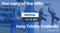 Matchup: Our Lady of the Hill vs. Holy Trinity Catholic  2019