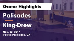 Palisades  vs King-Drew Game Highlights - Nov. 22, 2017