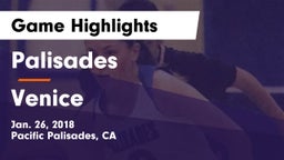 Palisades  vs Venice  Game Highlights - Jan. 26, 2018