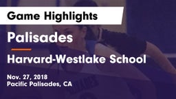 Palisades  vs Harvard-Westlake School Game Highlights - Nov. 27, 2018
