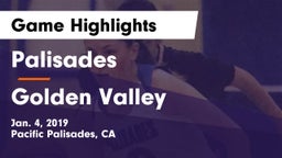 Palisades  vs Golden Valley  Game Highlights - Jan. 4, 2019
