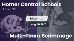 Matchup: Homer Central vs. Multi-Team Scrimmage 2017
