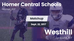 Matchup: Homer Central vs. Westhill  2017