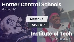 Matchup: Homer Central vs. Institute of Tech  2017