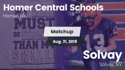 Matchup: Homer Central vs. Solvay  2018