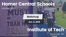 Matchup: Homer Central vs. Institute of Tech  2018