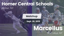 Matchup: Homer Central vs. Marcellus  2019