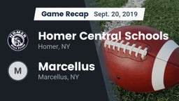Recap: Homer Central Schools vs. Marcellus  2019