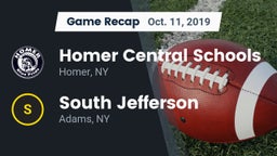 Recap: Homer Central Schools vs. South Jefferson  2019
