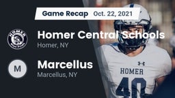 Recap: Homer Central Schools vs. Marcellus  2021