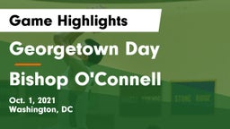 Georgetown Day  vs Bishop O'Connell  Game Highlights - Oct. 1, 2021