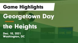 Georgetown Day  vs the Heights Game Highlights - Dec. 10, 2021