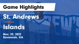 St. Andrews  vs Islands  Game Highlights - Nov. 29, 2022