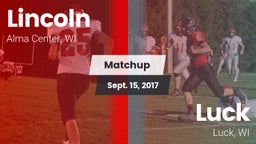 Matchup: Lincoln vs. Luck  2017