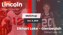 Matchup: Lincoln vs. Elkhart Lake - Glenbeulah  2018