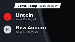 Recap: Lincoln  vs. New Auburn  2019