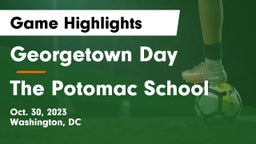 Georgetown Day  vs The Potomac School Game Highlights - Oct. 30, 2023
