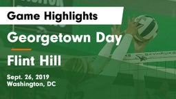 Georgetown Day  vs Flint Hill  Game Highlights - Sept. 26, 2019