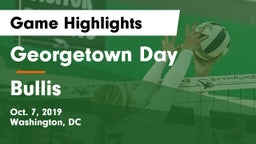 Georgetown Day  vs Bullis  Game Highlights - Oct. 7, 2019