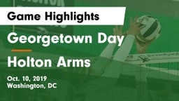 Georgetown Day  vs Holton Arms Game Highlights - Oct. 10, 2019