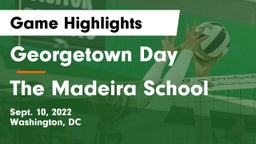 Georgetown Day  vs The Madeira School Game Highlights - Sept. 10, 2022