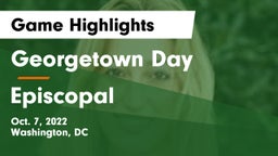 Georgetown Day  vs Episcopal  Game Highlights - Oct. 7, 2022