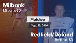 Matchup: Milbank vs. Redfield/Doland  2016