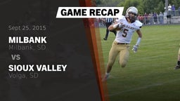 Recap: Milbank  vs. Sioux Valley  2015