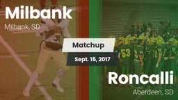 Matchup: Milbank vs. Roncalli  2017