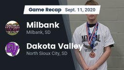 Recap: Milbank  vs. Dakota Valley  2020