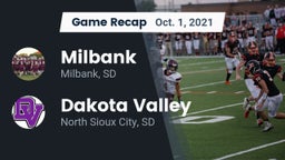Recap: Milbank  vs. Dakota Valley  2021