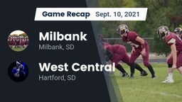 Recap: Milbank  vs. West Central  2021