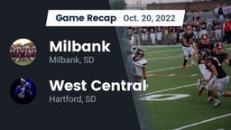 Recap: Milbank  vs. West Central  2022