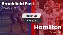 Matchup: Brookfield East vs. Hamilton  2017