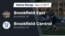 Recap: Brookfield East  vs. Brookfield Central  2017