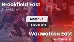 Matchup: Brookfield East vs. Wauwatosa East  2018