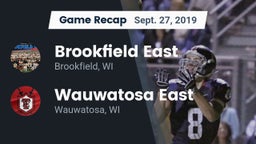 Recap: Brookfield East  vs. Wauwatosa East  2019