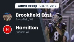 Recap: Brookfield East  vs. Hamilton  2019