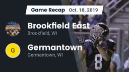 Recap: Brookfield East  vs. Germantown  2019