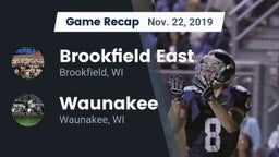 Recap: Brookfield East  vs. Waunakee  2019