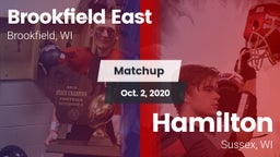 Matchup: Brookfield East vs. Hamilton  2020