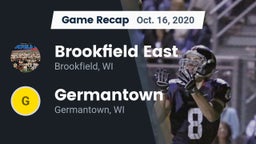 Recap: Brookfield East  vs. Germantown  2020