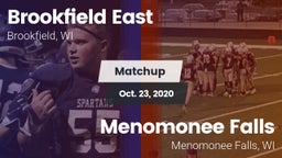 Matchup: Brookfield East vs. Menomonee Falls  2020