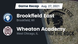 Recap: Brookfield East  vs. Wheaton Academy  2021