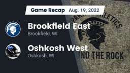 Recap: Brookfield East  vs. Oshkosh West  2022