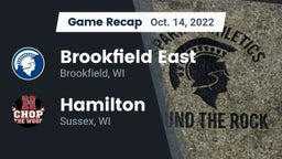 Recap: Brookfield East  vs. Hamilton  2022
