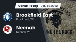Recap: Brookfield East  vs. Neenah  2022