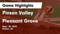 Pinson Valley  vs Pleasant Grove  Game Highlights - Sept. 20, 2019